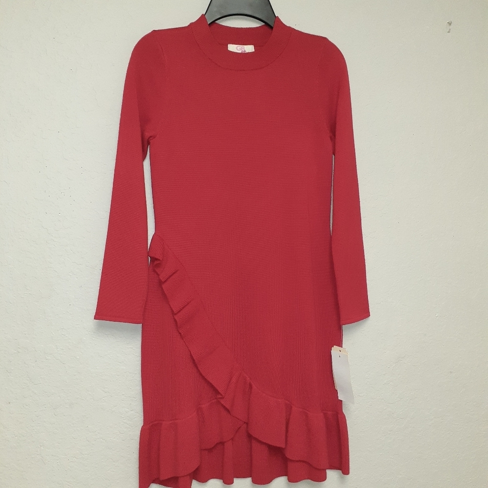 Red dress